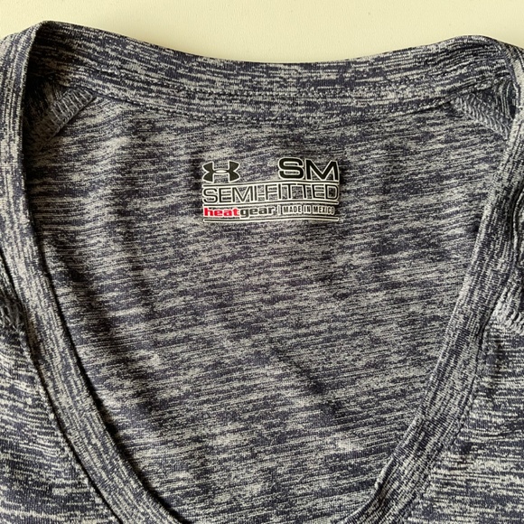 PENN STATE Nittany Lions Top Semi-fitted Heatgear Top Under Armour PSU Fan Sz S - Picture 3 of 11